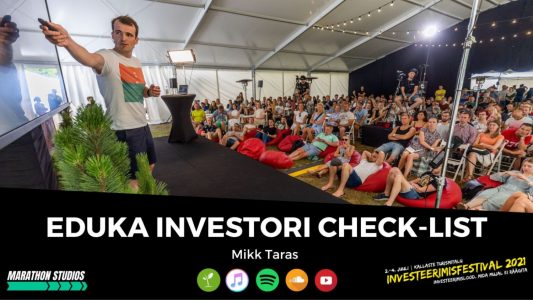 Investeerimisklubi | Eduka investori check-list: meeskonnast, infokanalite ja analüüsiprotsessini