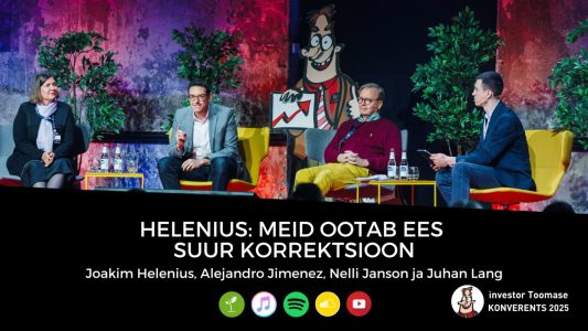 Investeerimisklubi | Helenius: meid ootab ees suur korrektsioon